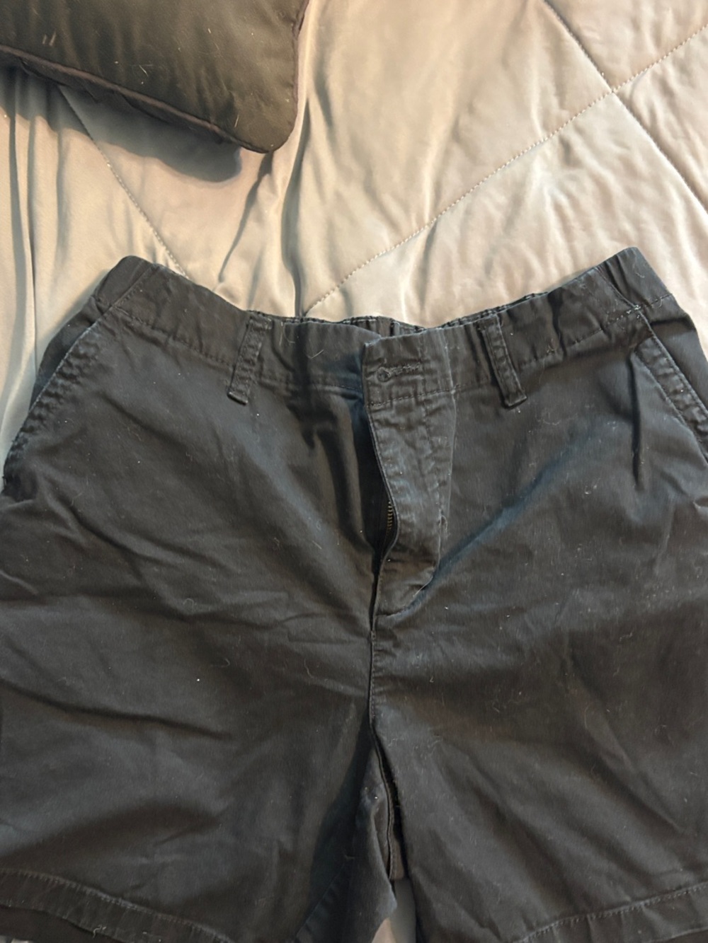Old Navy Black Flat-Front Women's Shorts